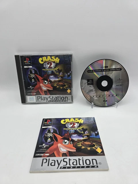 Jeu Sony Playsation 2 PS2 PS1 Crash Bandicoot 2: Cortex Strikes B