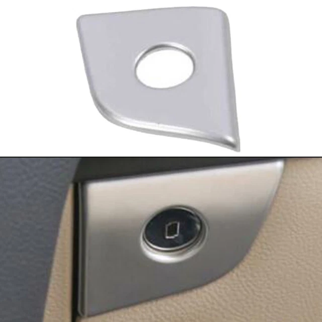 Housse de poignée de boîte de rangement CoPilot argent mat ajustée sur mesure