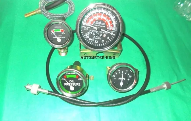 Massey Harris 50 Ferguson 50 tractor tachometer & guages kit with tacho cable