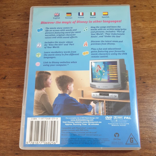 Disney Read Along Dvd