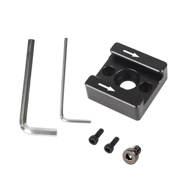1Set 1/4 Thread Cold Hot Shoe Mount Adapter for DSLR Camera Cage Rig /Flash I3M5