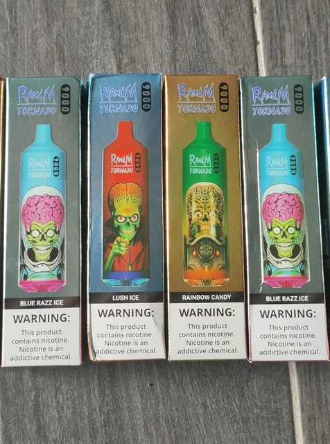 puff sans nicotine interdit RandM 9000 Puffs Vape jetable sans nicotine | 15 + Saveurs
