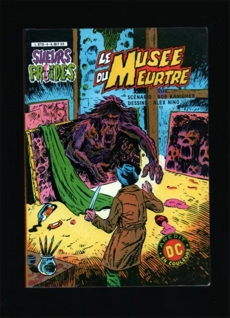 Sueurs Froides N°4 . Le Musée Du Meurtre . Aredit . 1982 . Dc Couleurs .