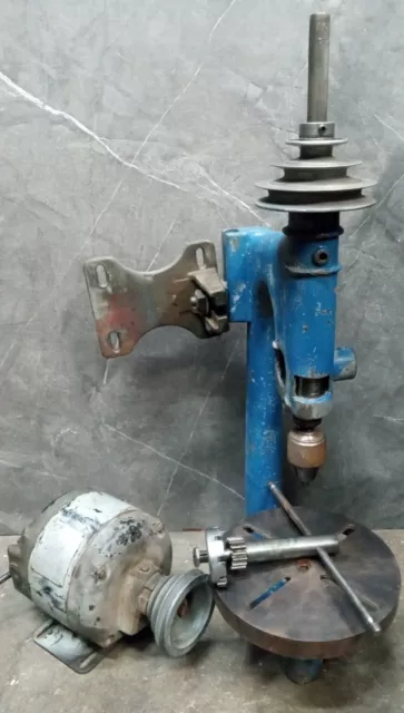 Duro Bench Top Drill Press W/Original Motor Ready For Restoration FREE SHIPPING
