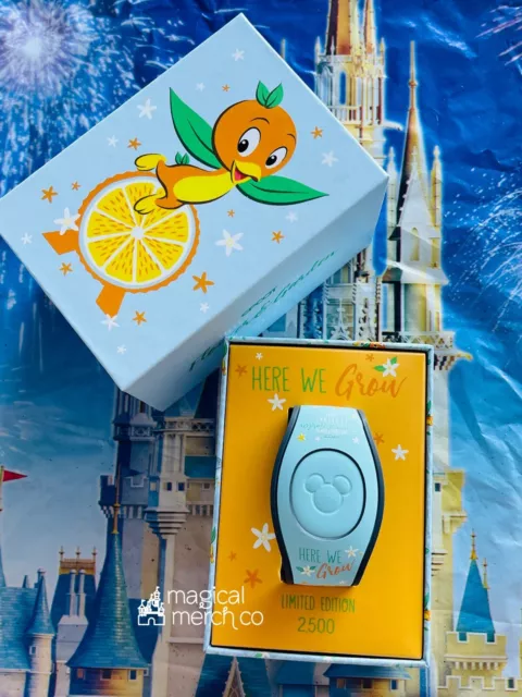 2022 Disney Parks EPCOT Flower & Garden Festival Orange Bird LE MagicBand New