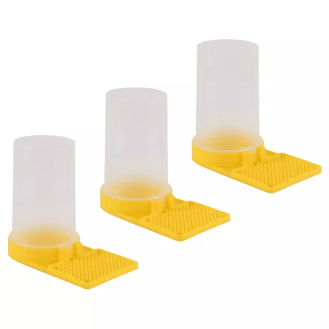 3pcs Convenient Bees Water Drinking Cup Beehive Water Dispenser Beekeeper