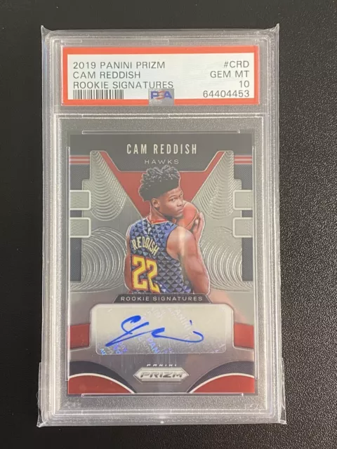 2019-20 Panini Prizm Cam Reddish RC Rookie Auto PSA 10 GEM MT #RS-CRD