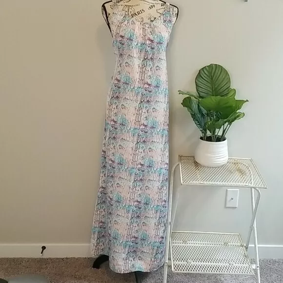 Lovers + Friends Pastel Maxi Dress Medium