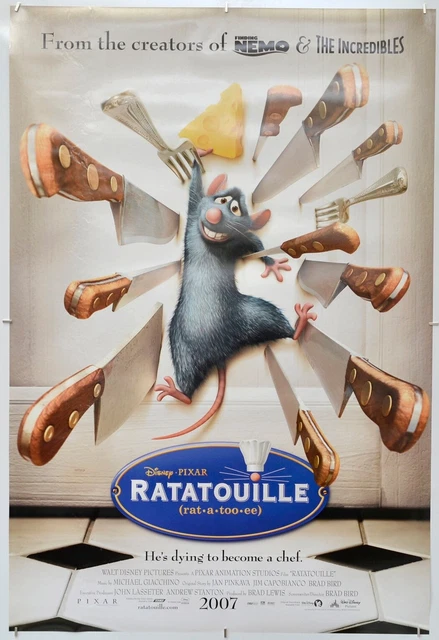 RATATOUILLE (2007) ORIGINAL Cinema One Sheet Film Poster - Disney Pixar ...