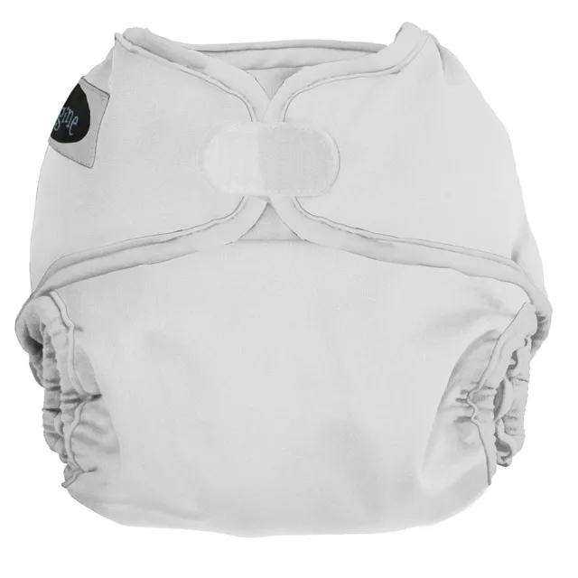 Imagine Baby Products One Size Cloth Diaper Cover, Hook & Loop, Snow