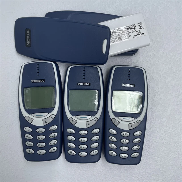 Nokia 3310 Bleu Débloqué - Pour Pièces Détachées Ou Réparation (Batterie Bouygues)