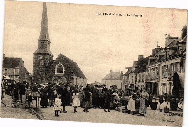 CPA AK Le Theil (Orne) - Le Marche (250144)
