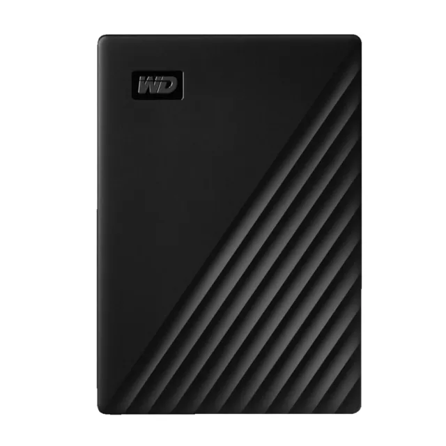 WD My Passport™ Festplatte, 5 TB HDD, 2,5 Zoll, extern, Schwarz