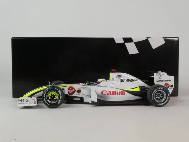 Miniature F1 - BRAWN GP 01 - 2009 - Jenson Button - Collection