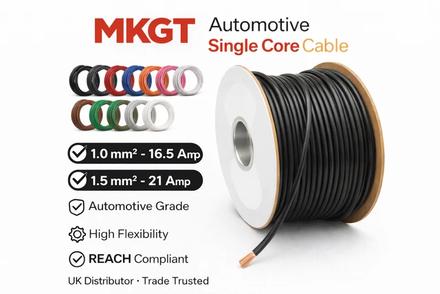 13 Core Multi Core Cable Trailer Caravan Automotive & Marine 12v 24v Any Length