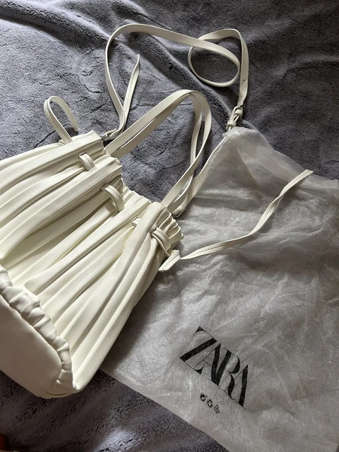 Zara white purse 2025