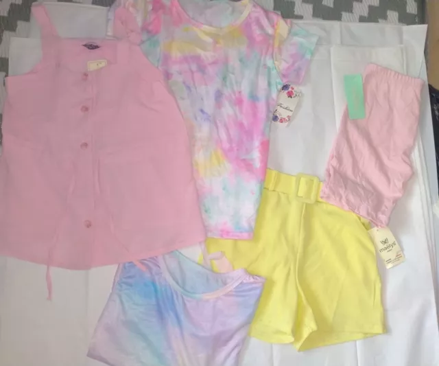Pantaloncini Estivi Ragazze Bundle T-Shirt Età 11-12 Anni