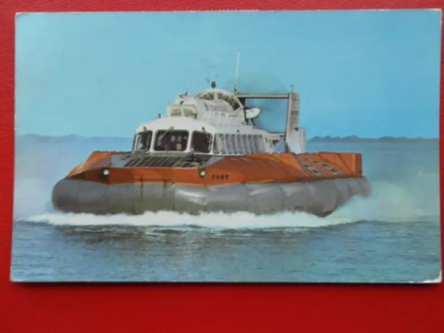 Postcard Sr-N6 Hovercraft - Ryde