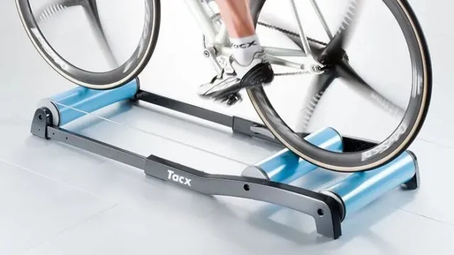 TacX Antares Basic Bike Roller Trainer - Compact - Retractable (Used only 2x)
