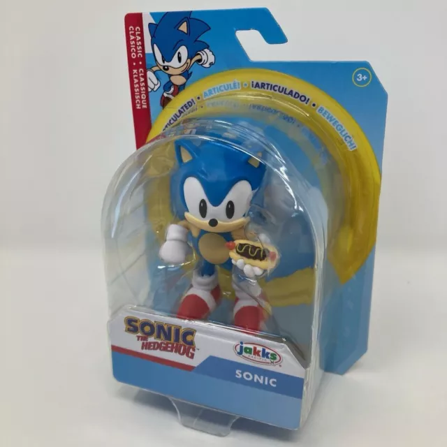 Jakks Pacific Sonic The Hedgehog Modern Sonic & Metal Sonic 2.5” Figures  SEALED!