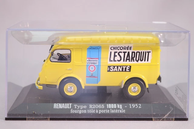 LK799 NOREV UH M6 1/43 Fourgon tolé 1000 kg Lestarquit Renault chicorée 1952