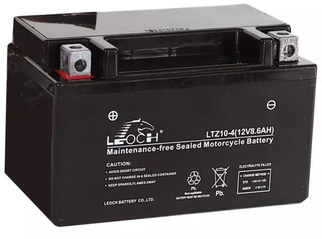 Motorcycle Super Sealed Battery Ytz10s-BS - China Motorcycle Battery, Super  Mf