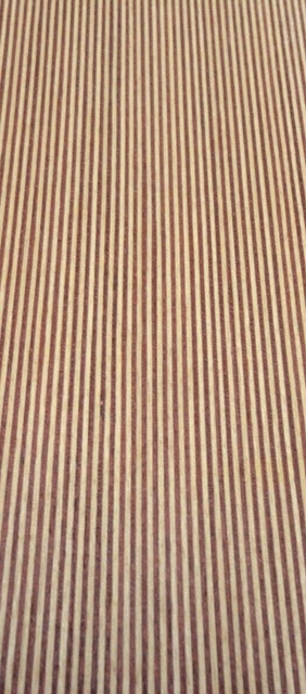 Plywood edge  stripe composite wood veneer 8" x 91" raw veneer 1/42" thickness