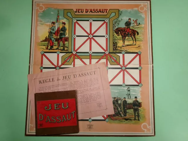 Ancien jeu d'assaut JTR Paris - Militaires - jeu de société