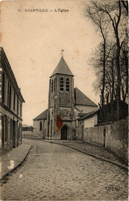 CPA AK EZANVILLE - The Church (380222)