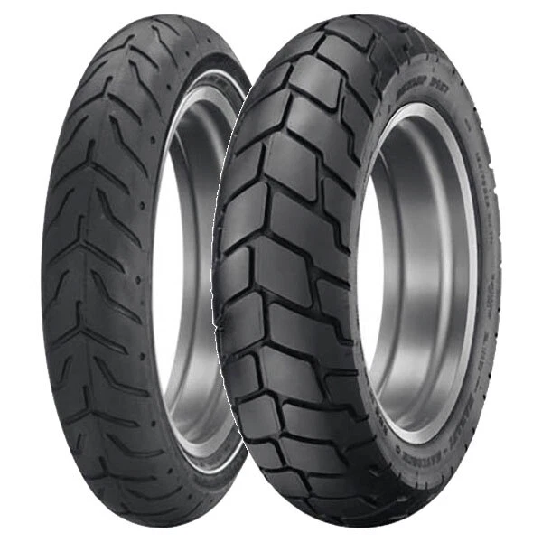 Set De Pneus Dunlop 130/60-19 61H D408 H.d. + 180/70-16 77H D427 H.d.