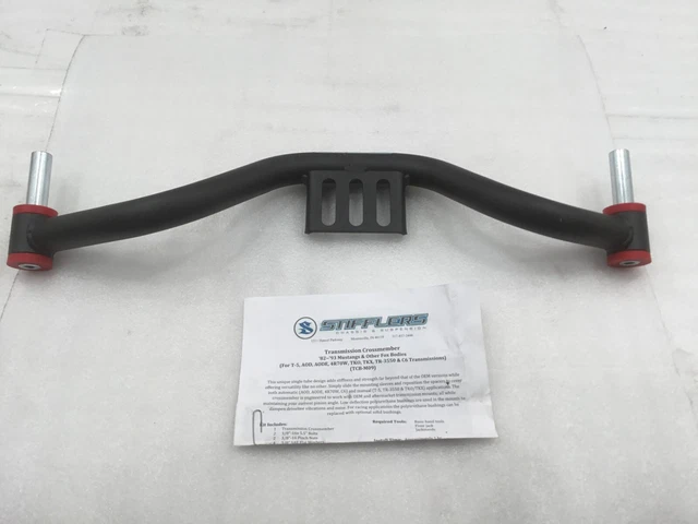1982-93 Mustang Stifflers Tubular Transmission Crossmember - Aod/T5/Tko/Tkx