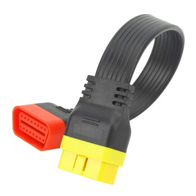 Cavo prolunga diagnostica OBD 16 pin 36 cm maschio femmina per adattatore scanner auto