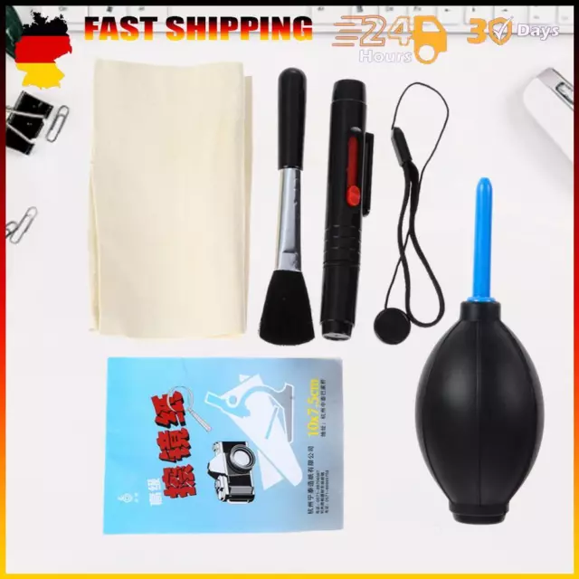 - Lens Cleaning Kit 7 in 1 Air Blower Cloth Pen Tissue for Canon Nikon Sony DSLR