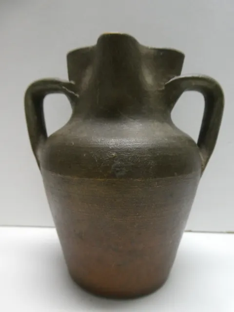 2 Handled Pot Urn Pottery Studio Ceramic Artist Vase