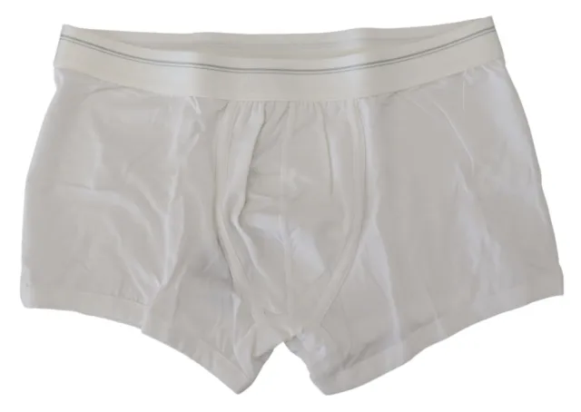 DOLCE & GABBANA Underwear White Cotton Blend Regular Boxer IT4 / US S/ M 70usd