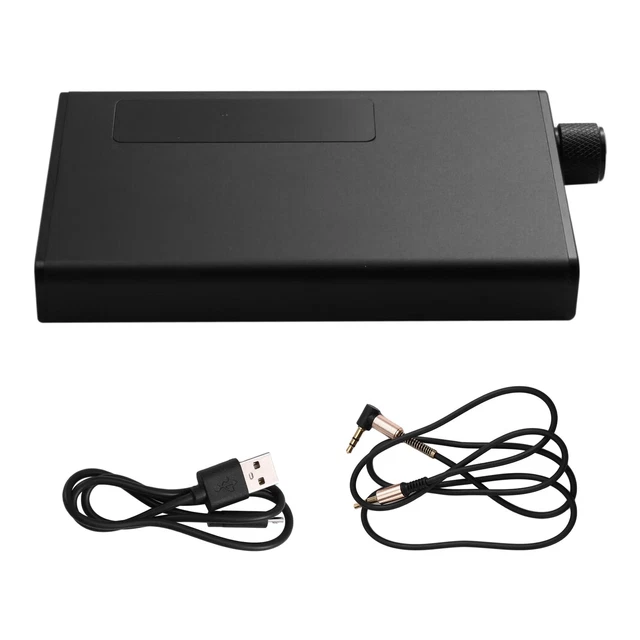 Amplificateur D'Écouteurs Portable - Qualité Sonore Supérieure, Gain 2 Étages, Batterie Rechargeable 1500mAh Pour Casque Haute Impédance