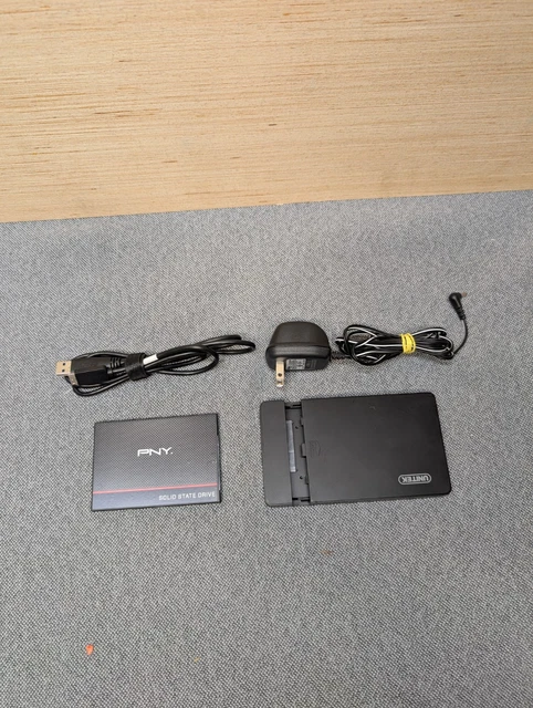 PNY CS1311 480GB SATA III SSD with Unitek USB External - Main Image