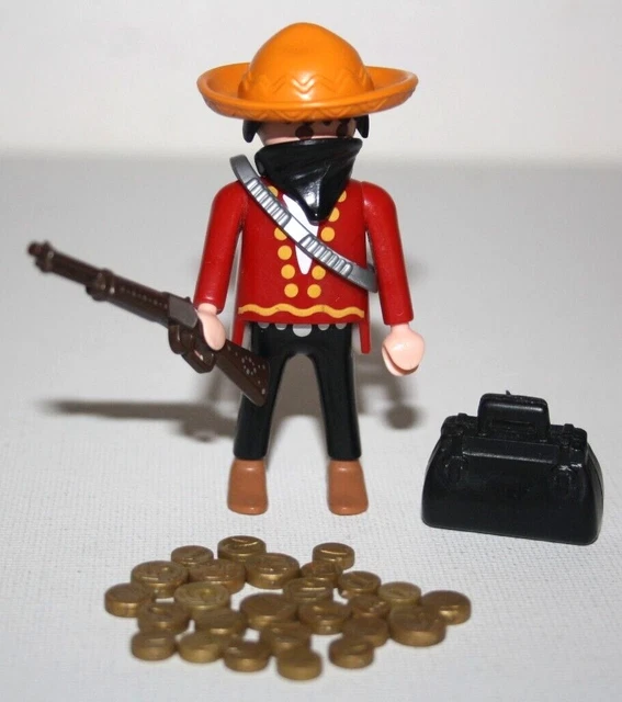 PLAYMOBIL FAR WEST, MEXICAIN AVEC BOÎTE VINTAGE 1974