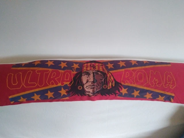 Écharpe Ultras Roma Arditi Vintage - Supporteur Football Italien