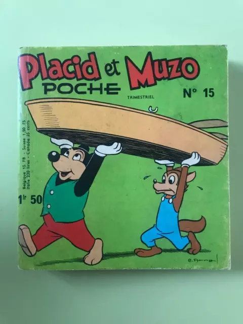 BD petit format Placid et Muzo n°15 (poche)
