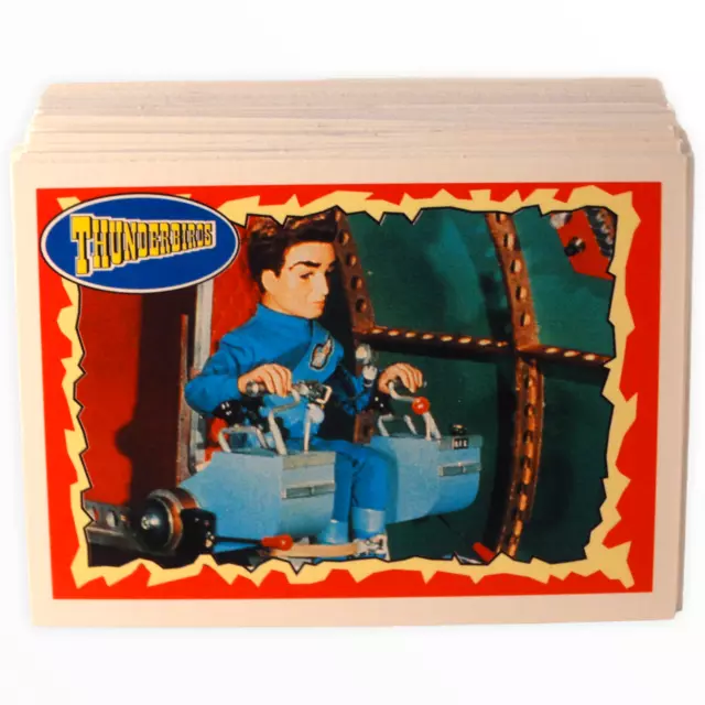 stingray thunderbirds captain scarlet base set 66 karten sammelkarten tcg cards