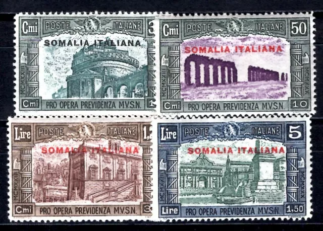 Italienische Kolonien Somalia 1930 144-47 ** Postfrisch Shcöner Satz (I3037