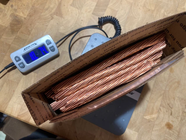 10 Lbs Scrap #1 Copper Clean Bare  Wire Melt Recycle  .999 Fine