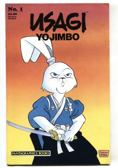 Usagi Yojimbo #1 1st issue 1986 comic book Stan Sakai 1st print - vf-