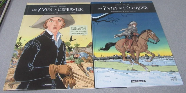 LES 7 VIES De L Epervier Cothias Juillard Dargaud Deux Albums 2014
