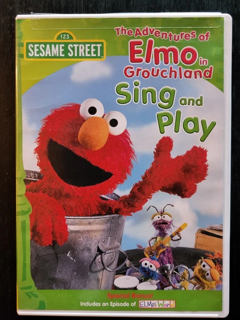 SESAME STREET - The Adventures Of Elmo in Grouchland (Sing and Play) $1