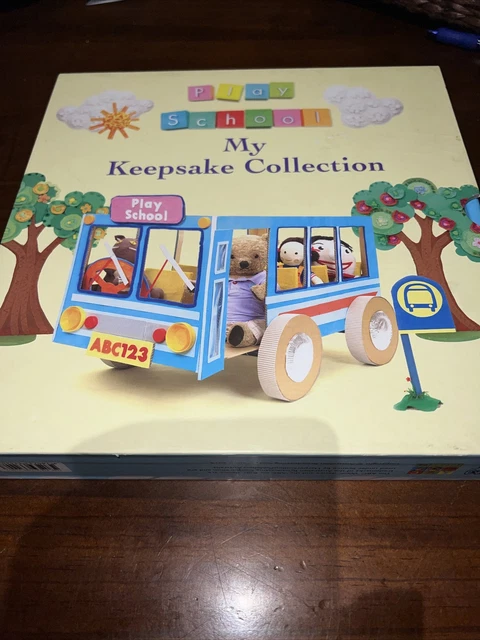 PLAY SCHOOL MY Keepsake Collection Box Set- 3 BOOKS 2015 RARE $39.99 ...