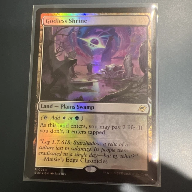 Godless Shrine Borderless Foil Magic The Gathering Inglés