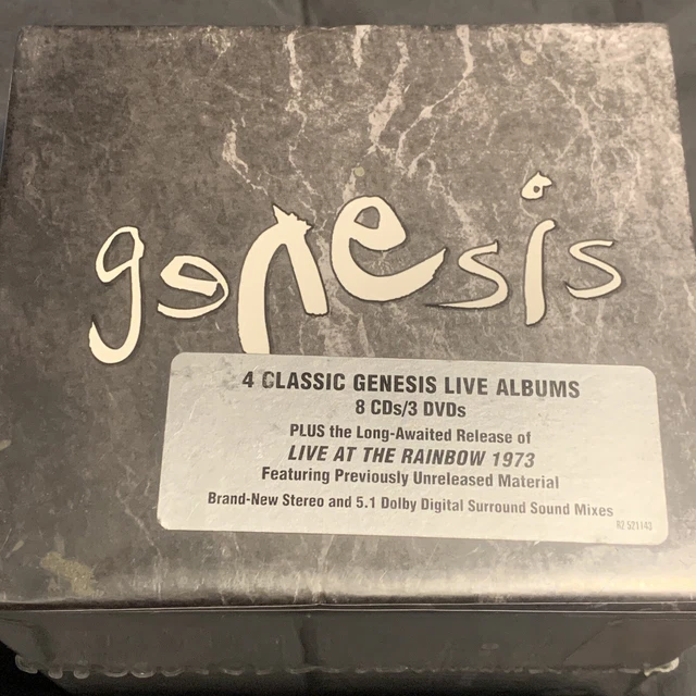 NEW GENESIS: LIVE 1973-2007 Box Set 11 discs CD DVD OOP $138.98