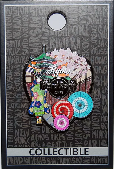 Hard Rock Cafe KYOTO Year 2024 Collage Guitar Pick Pin